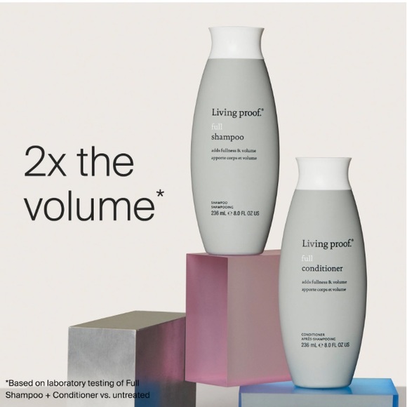 Living Proof Full Volume Shampoo Conditioner Dry Volume & Texture Spray Set NEW - Picture 7 of 8